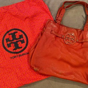 Tory Burch Red Leather Tote (Bag/Purse)